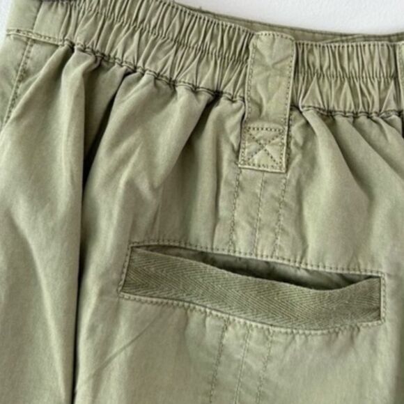 Anthropologie Tactical Utility Cargo Mid Rise Cotton Pants (Size 27) - Picture 5 of 11